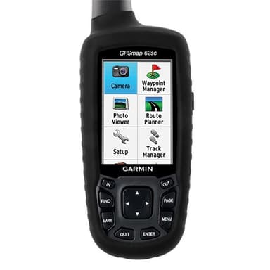 Silikonikotelo Garmin GPSMAP 62sc - Musta