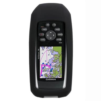 Silikonikotelo Garmin GPSMAP 73 - Musta