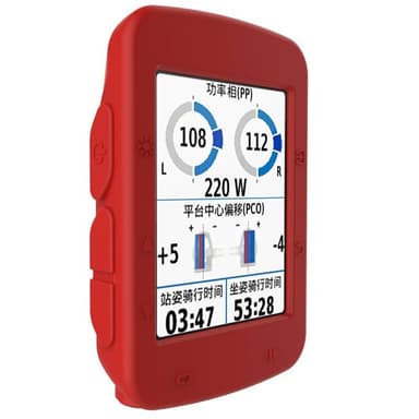 Silikonikotelo Garmin Edge 520 Plus - Punainen