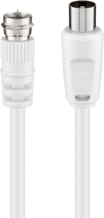 SAT/antenn-adapterkabel (<70 dB), dubbelskärmad