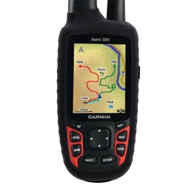 Silikonikotelo Garmin Astro 320 - Musta