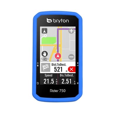 Silikonikotelo Bryton Rider 750 T - Sininen