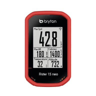 Silikonikotelo Bryton Rider 15 Neo E - Punainen