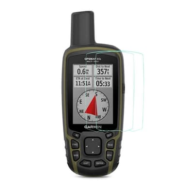 2-Kpl Karkaistu lasi näytönsuoja Garmin GPSMAP 65s
