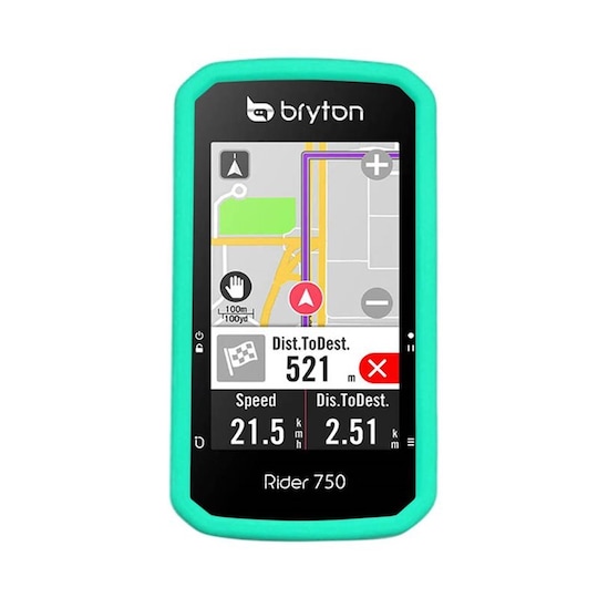 Silikonikotelo Bryton Rider 750 E - Mint