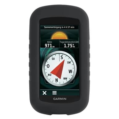 Silikonikotelo Garmin Montana 600 - Musta