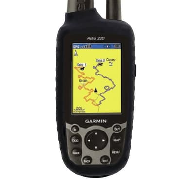 Silikonikotelo Garmin Astro 220 - Musta