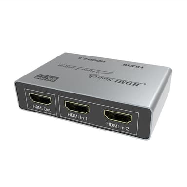HDMI-kytkin 8K 2x1 kaukosäätimellä