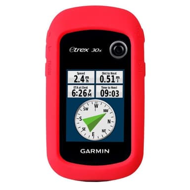 Silikonikotelo Garmin eTrex 30x - Punainen