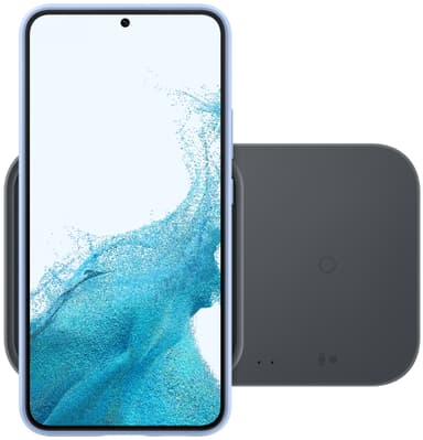 Samsung Wireless Charger Duo langaton laturi matka-adapterilla
