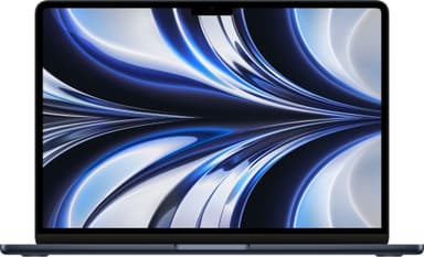 MacBook Air M2 2022 8/256GB (keskiyö)