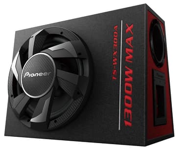 Pioneer TS-WX300A Aktiivinen subwoofer sisäänrakennetulla Class-D vahvistimella