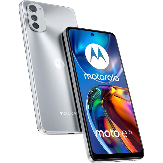 Motorola Moto E32 älypuhelin 4/64 (hopea)