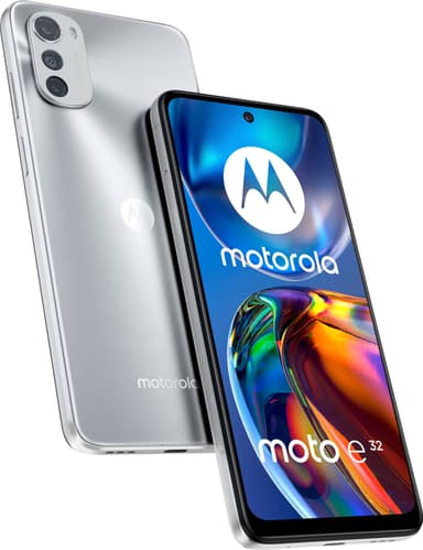 Motorola Moto E32 älypuhelin 4/64 (hopea)