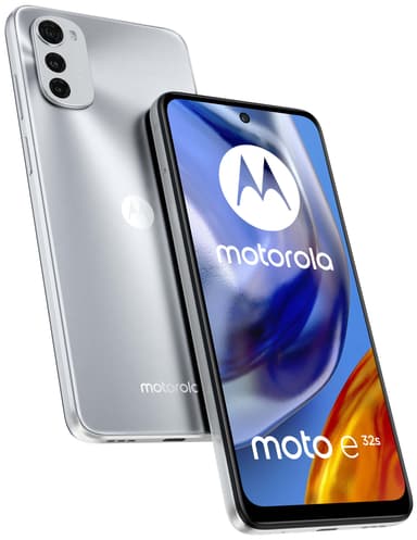 Motorola Moto E32s älypuhelin 3/32 (hopea)