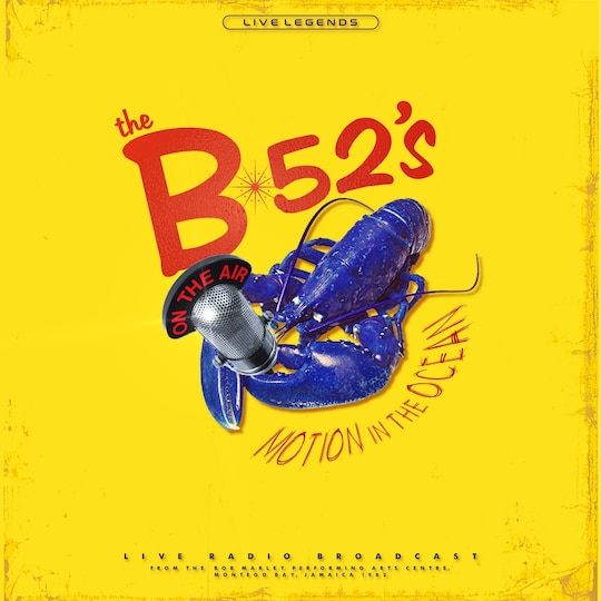B52s - Motion In The Oceans live (keltainen vinyyli 180 grammaa)