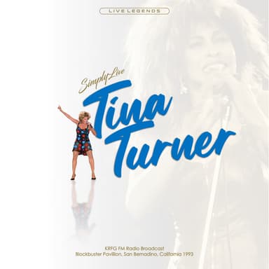Tina Turner - Simply Live (sininen vinyyli 180 grammaa)