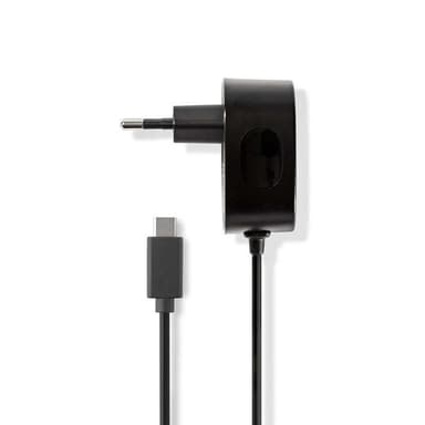 Seinälaturi | 3,0 A | Kiinteä kaapeli | USB-Câ„¢ | Musta