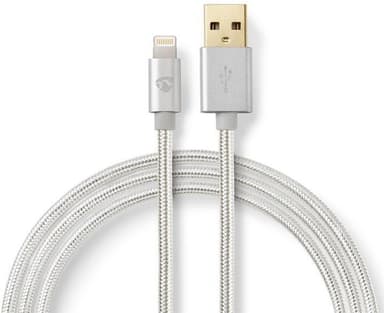 Synkronointi- ja latauskaapeli | Kullattu, 3,0 m | USB-A-Uros 8-nastaiseen Light