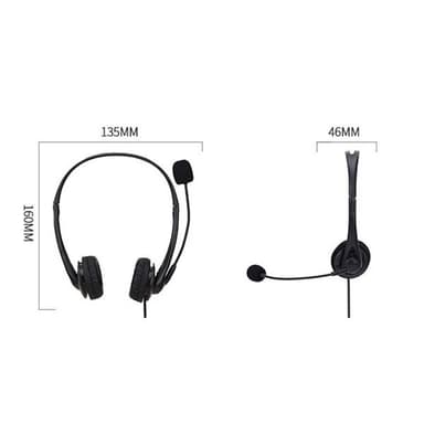 SOYTO SY490 koulukuulokkeet - USB-liitäntä