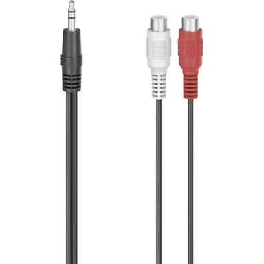 Hama ääniadapteri (2 x  RCA - 3,5 mm)
