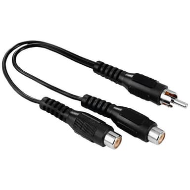 Hama subwoofer adapteri RCA - 2 x RCA