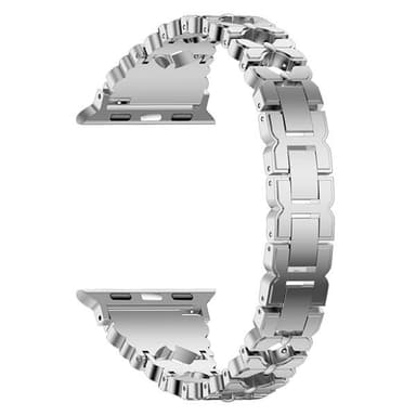 Metalliranneke Apple Watch 42/44/45 mm - Hopea