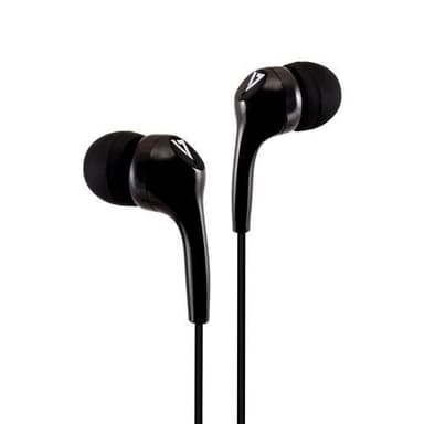 V7 HA105-3EB, Langallinen, 20 - 20000 Hz, Musiikki, 12 g, Kuulokkeet, Musta