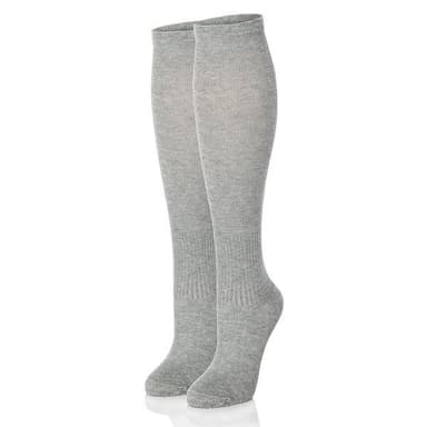Nuddy tukisukat Design 4 koko 41-45 - Vaaleanharmaa