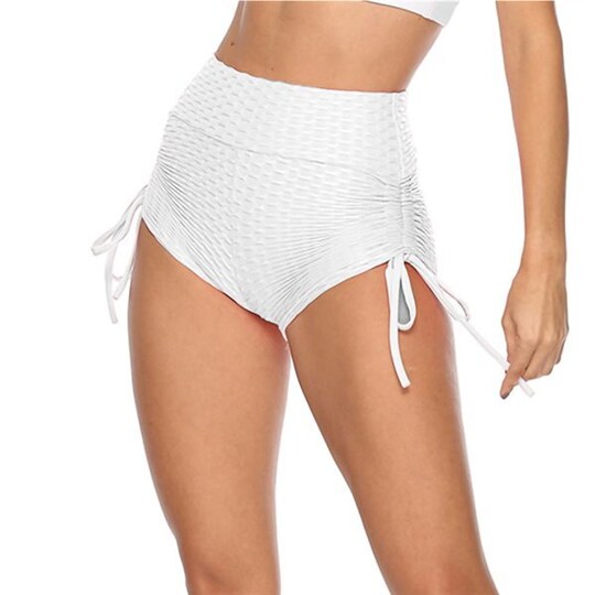 Scrunch Shorts Yogatights X-Large - Valkoinen Butt Lifting