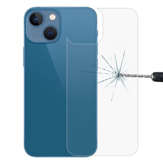 Skärmskydd för baksida i härdat glas - iPhone 13 mini