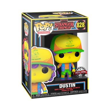 FUNKO! POP EXCLUSIVE ST DUSTIN IN BEEF TEE (BLACKL