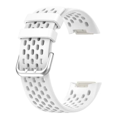 Silikoniranneke Fitbit Charge 5 - Valkoinen
