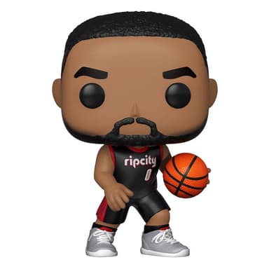 FUNKO! POP VINYL BLAZERS DAMIAN LILLARD (WHITE JER