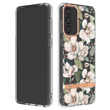 Kukkakuvioitu matkapuhelimen kuori mallille Samsung Galaxy A33 5G