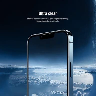Skärmskydd med härdat glas och linsskydd förr iPhone 13 Pro