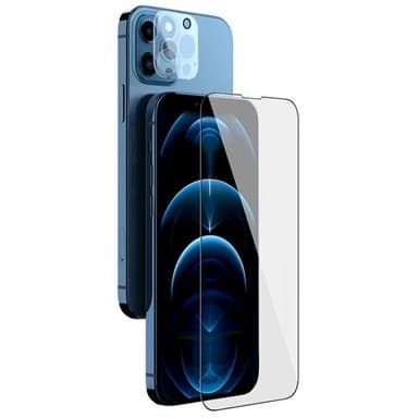 Skärmskydd med härdat glas och linsskydd förr iPhone 13 Pro