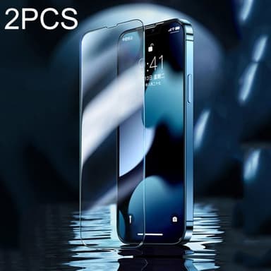 Ultratunt skärmskydd i härdat glas för iPhone 13/13 Pro - 2-pack
