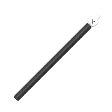 Silikonisuoja keskisormi Apple Pencil 2  Musta