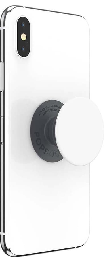 POPSOCKETS PopGrip Basic älypuhelimen pidike (valkoinen)