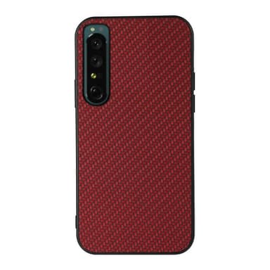 Hiilikuituinen kuori Sony Xperia 1 IV - Punainen