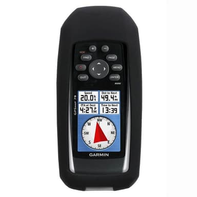 Silikonikotelo Garmin GPSMAP 78 - Musta