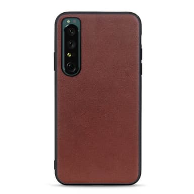 Nahka kuori Sony Xperia 1 IV - Ruskea