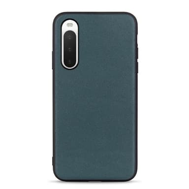 Nahka kuori Sony Xperia 10 IV - Vihreä