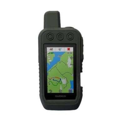 Silikonikotelo Garmin Alpha 200 - Musta