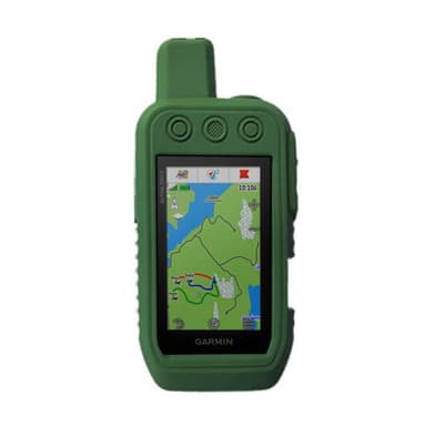 Silikonikotelo Garmin Alpha 200 - Vihreä
