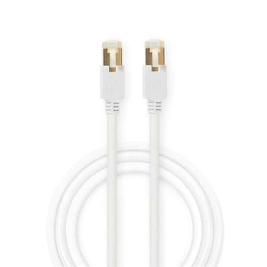 Cat 6 F/UTP -Verkkokaapeli | RJ45 (8P8C) Uros - RJ45 (8P8C) Uros | 5,0 m | Valko