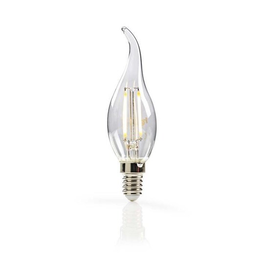 LED-Retrohehkulamppu E14 | Kynttilän Kärki | 2.5 W | 250 lm