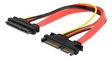 DeLOCK 22-pin SATA-kaapeli, 0,2m, uros - naaras