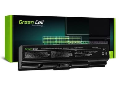 Green Cell Battery for Toshiba A200 A300 PA3534U-1BRS 11,1V 4400 mAh